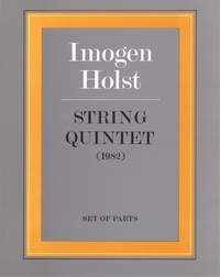 Imogen Holst: String Quintet (parts)