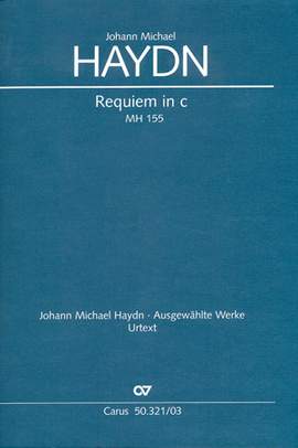 Haydn: Requiem in c (MH 155; cMoll)