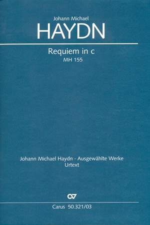 Haydn: Requiem in c (MH 155; c-Moll)