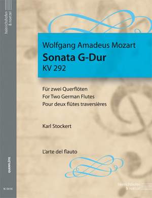 Mozart: Sonata in G Major