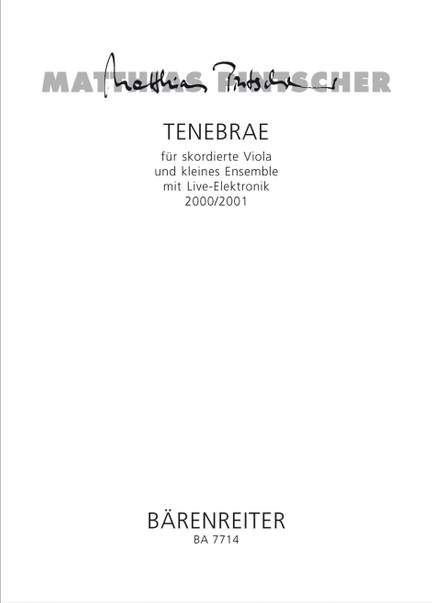 Pintscher, M: tenebrae