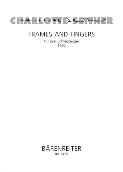 Seither, C: Frames and Fingers