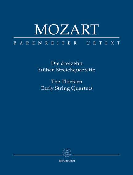 Mozart, WA: String Quartets (Early) (13 Complete) (Urtext)