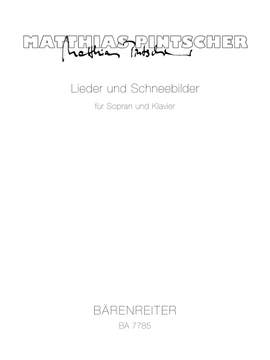 Pintscher, M: Lieder und Schneebilder (G)