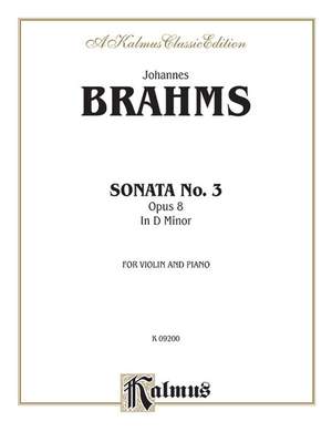 Johannes Brahms: Sonata in D Minor, Op. 108