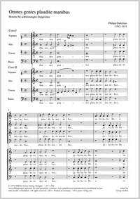 Dulichius: Omnes gentes plaudite (GDur)