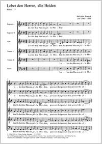 Franck: Lobet den Herrn, alle Heiden (dorisch)