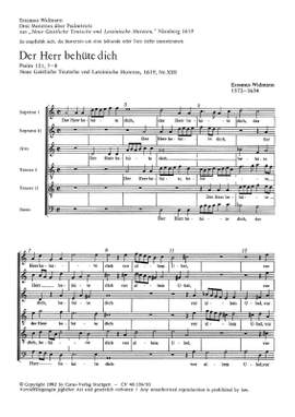Widmann: Drei Motetten
