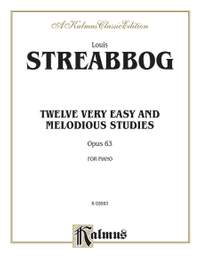 Louis Streabbog: Twelve Very Easy and Melodious Studies, Op. 63