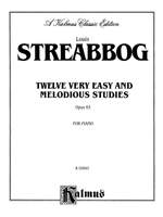 Louis Streabbog: Twelve Very Easy and Melodious Studies, Op. 63 Product Image