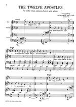 Benjamin Britten: The Twelve Apostles Product Image