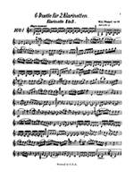 Wolfgang Amadeus Mozart: Six Duets, Volume I (Nos. 1-3) Product Image