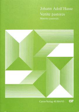 Hasse: Venite pastores (DDur)