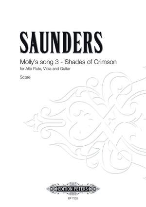 Saunders, R: Molly's Song 3 – shades of Crimson