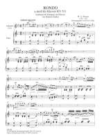 Mozart, Wolfgang Amadeus: Rondo für Klarinette und Klavier a-Moll KV 511 Product Image