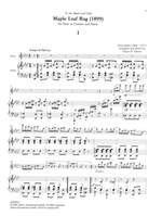 Joplin, Scott: 6 Ragtimes für Saxophon und Klavier - Band II Product Image