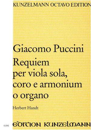 Puccini, Giacomo: Requiem