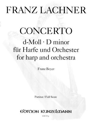 Lachner, Franz: Concerto für Harfe und Orchester d-Moll