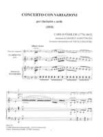 Pässler, Carlo: Concerto con Variazioni für Klarinette Es-Dur Product Image