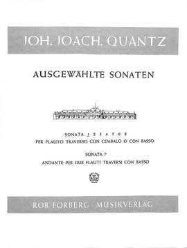 Johann Joachim Quantz: Sonate Nr. 1