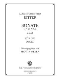 Ritter, A: Sonata in A minor Op.23 No.3