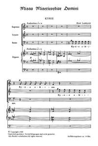 Langlais: Missa misericordiae