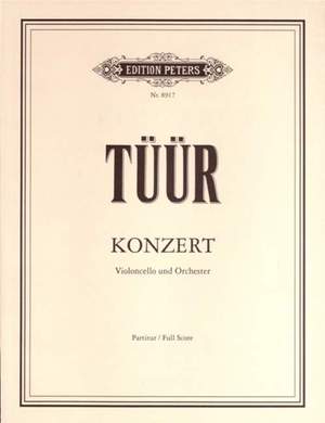 Tueuer, E: Concerto for Violoncello and Orchestra
