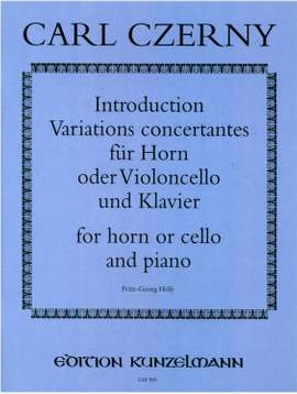 Czerny, Carl: Introduction Variations concertantes