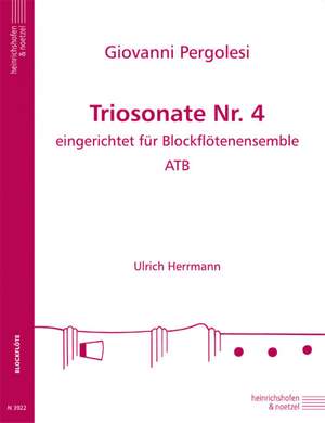 Pergolesi, G: Trio Sonata No.4