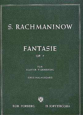 Rachmaninov: Fantasie, Der Fels Op.7