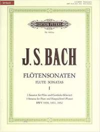 Bach, J.S: Flute Sonatas, Complete in 2 volumes, Vol.1