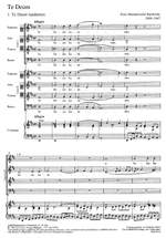 Mendelssohn Bartholdy: Te Deum a 8 (D-Dur) Product Image