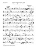 Paganini, Niccolò: Variationen auf einer Saite nach Rossini Product Image
