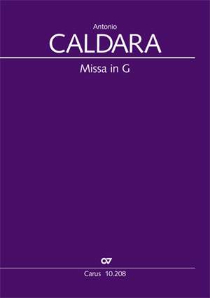 Caldara: Missa in G (Messe in G) (GDur)