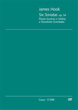 Hook: Six Sonatas op. 54