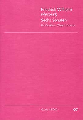 Marpurg: Sechs Sonaten (1756)