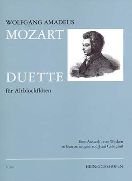 Mozart: 7 Duets for Alto Recorders
