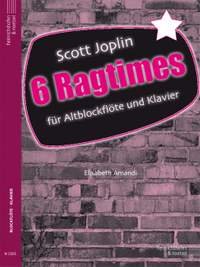 Joplin: 6 Ragtimes for Alto Recorder and Piano