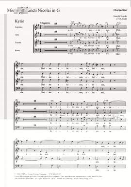 Missa Sancti Nicolai (Hob. XXII:6; GDur)