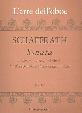 Schaffrath: Oboe Sonata in D minor