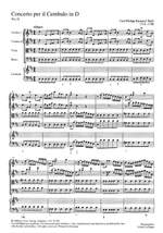 Bach, CPE: Concerto per il Cembalo in D (Wq 18; D-Dur) Product Image