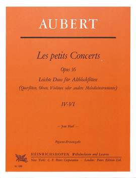 Auber, Daniel-Francois-Esprit: Les Petits Concerts for 2 flutes Vol.2