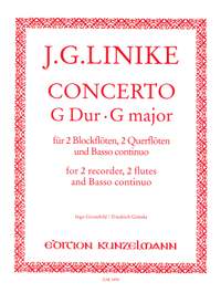 Linike, Johann Georg: Concerto G-Dur