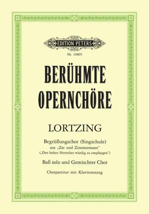 Lortzing, A: Cantata Chorus from Zar und Zimmermann