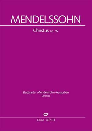 Mendelssohn Bartholdy: Christus (Op.97)