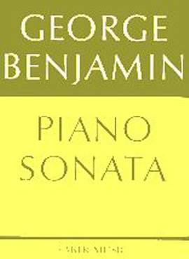 George Benjamin: Piano Sonata