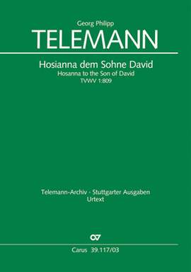 Hosianna dem Sohne David (TVWV 1:809)