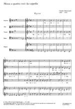 Monteverdi: Messa a quattro voci da cappella Product Image