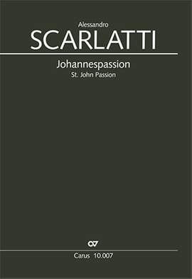 Scarlatti: Johannespassion