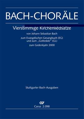 Bach, JS: Choräle zum EG und GL